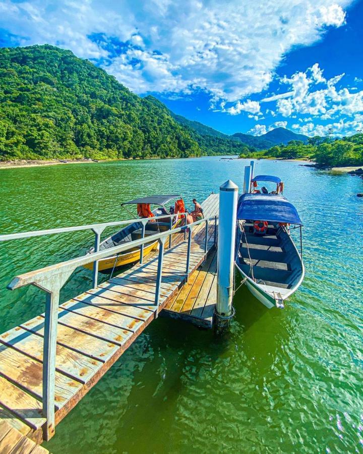 Vila Agradavel Com Piscina. Villa Peruibe Luaran gambar